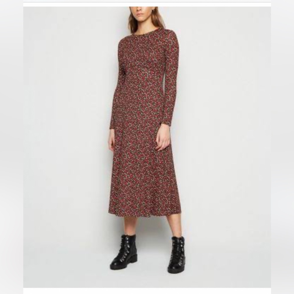 & Other Stories Ditsy Micro Floral Maxi Dress